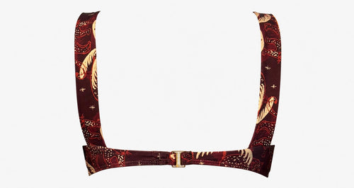 Amber Mirage Bikini Top