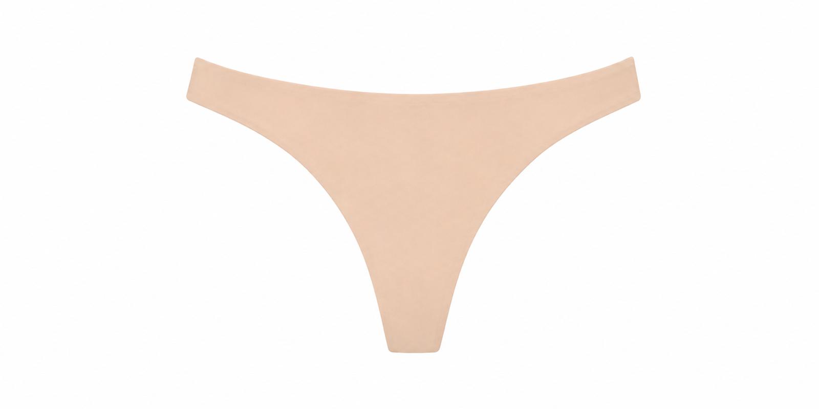 Duna Beige Bikini Bottom